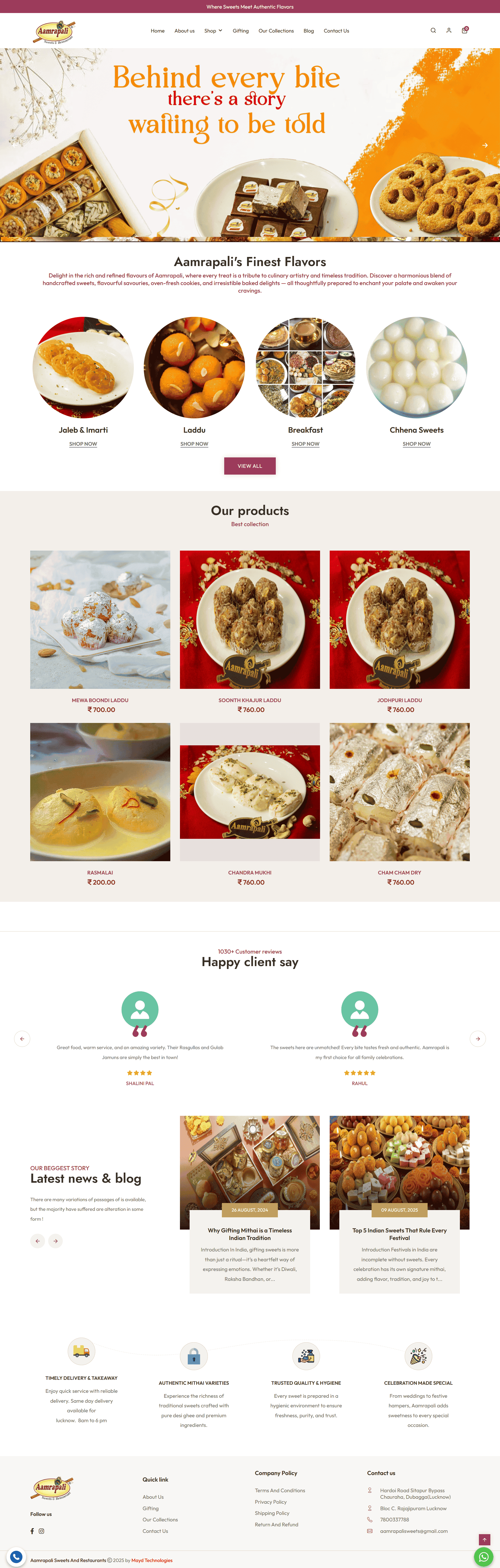 Aamrapali Sweets